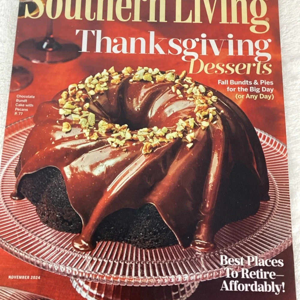 Southern Living Magazines Fall Thanksgiving Holidays Food Decor Home Mixed Lot